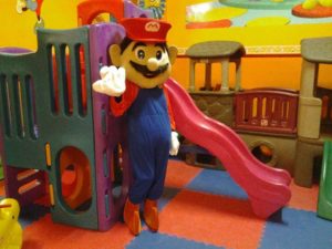 Mascotte modello “super mario bros”