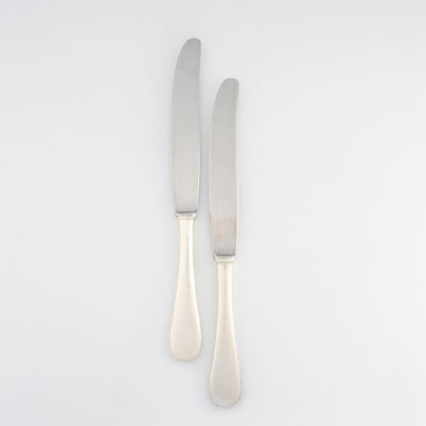 COLTELLO ARGENTATO SATINATO